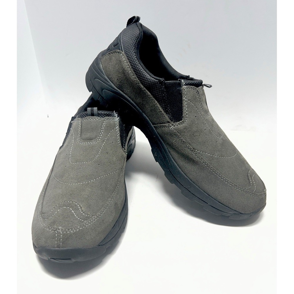 Denali Aleutian Hiking Shoes Men's‎ Size 9.5 Gray/Black Suede Outdoor Comfort